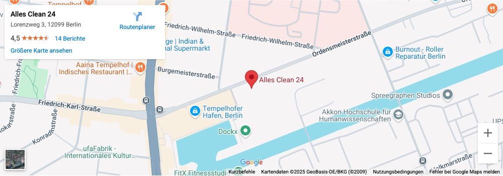 Alles-Clean24 GbR Map
